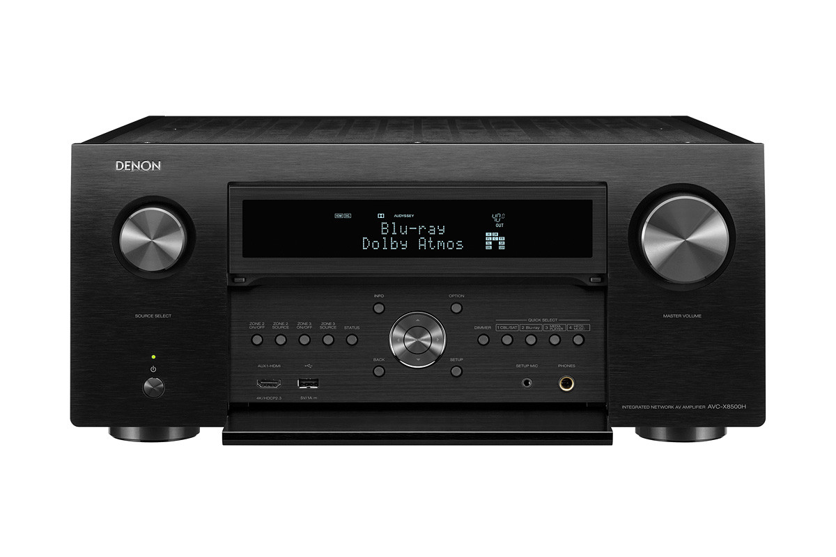 Denon AVC-X8500HA Black - amplituner wielokanałowy Denon AVC-X8500HA Black - amplituner wielokanałowy