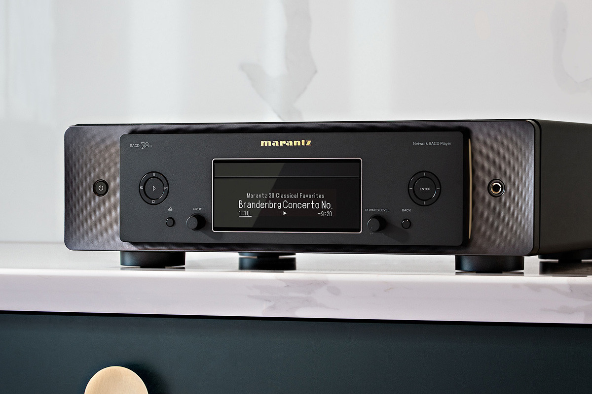 Marantz SACD 30n Black - odtwarzacz płyt CD/SACD z funkcjami sieciowymi