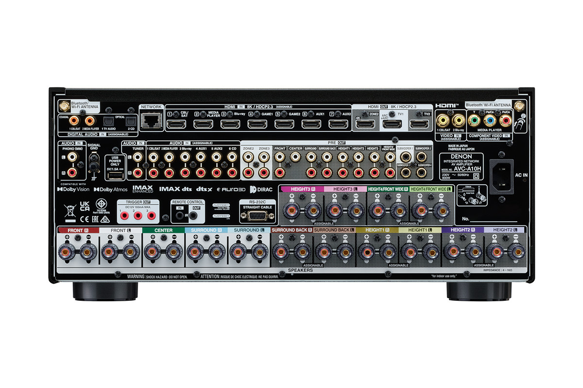 Denon AVC-A10H Black - amplituner wielokanałowy Denon AVC-A10H Black - amplituner wielokanałowy