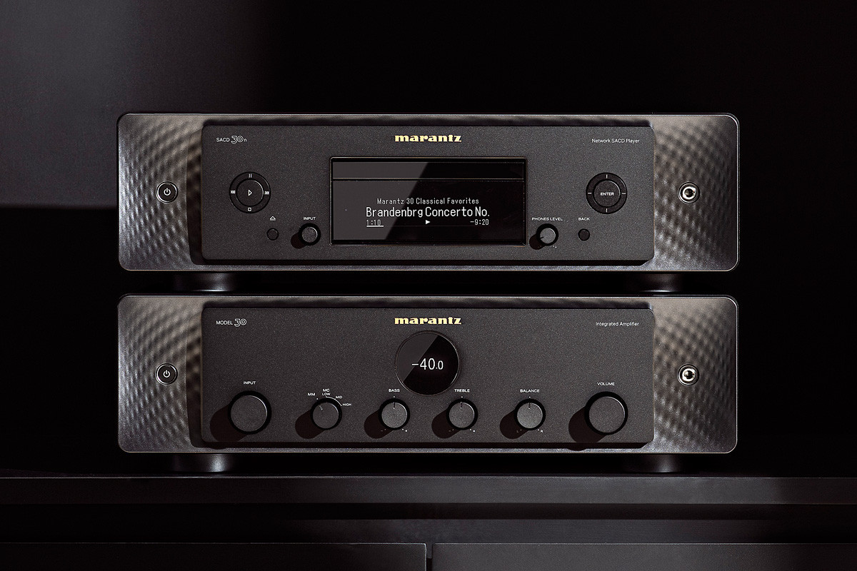 Marantz SACD 30n Black - odtwarzacz płyt CD/SACD z funkcjami sieciowymi
