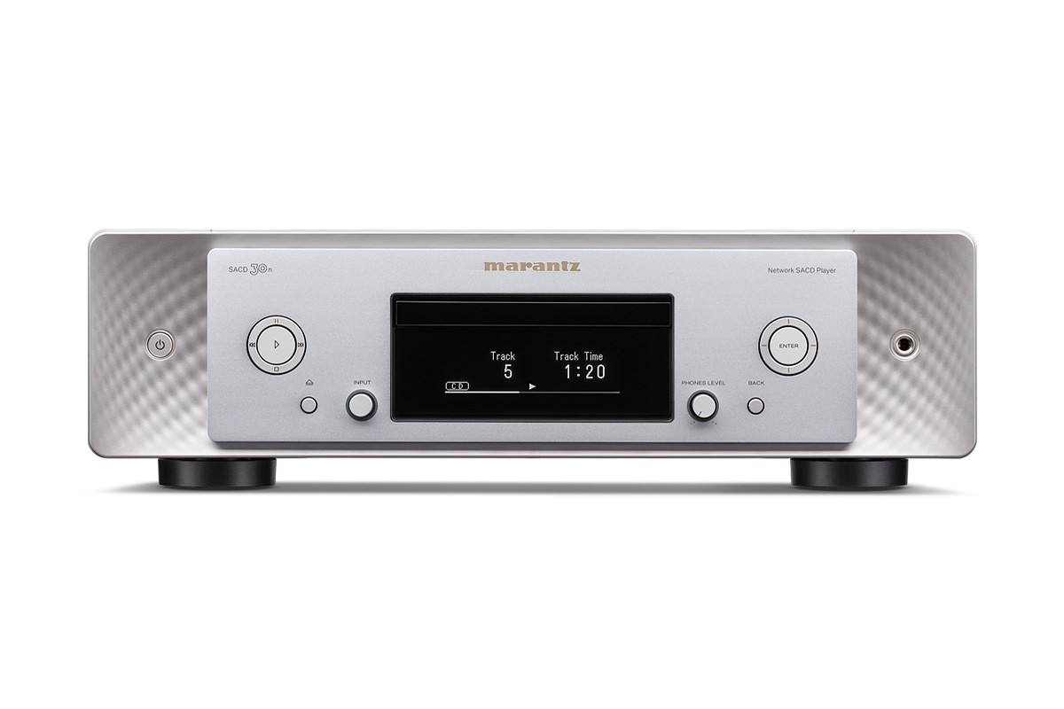 Marantz SACD 30n Silver/Gold - odtwarzacz płyt CD/SACD z funkcjami sieciowymi