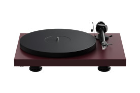 Pro-Ject Debut EVO 2 Satin Wine Red - gramofon analogowy