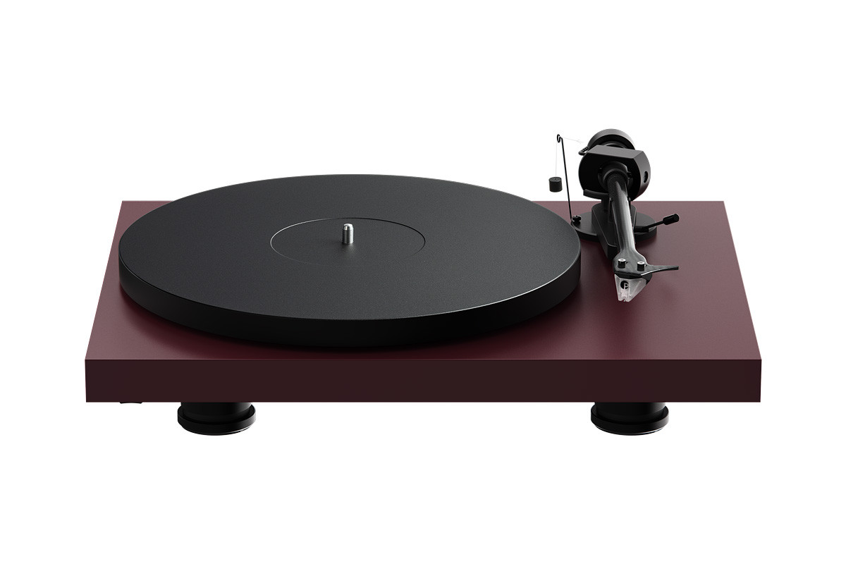 Pro-Ject Debut EVO 2 Satin Wine Red - gramofon analogowy