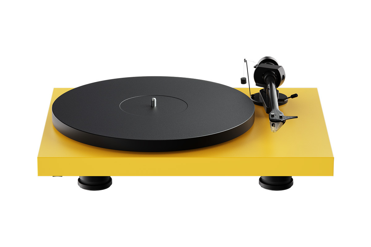 Pro-Ject Debut EVO 2 Satin Golden Yellow - gramofon analogowy