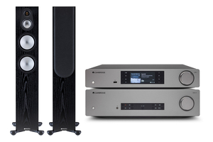 Cambridge Audio CXA81 | CXN v2 II | Monitor Audio Silver 300 7G - zestaw stereo