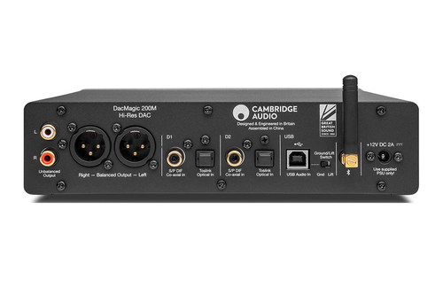 Cambridge Audio DacMagic 200M - przetwornik cyfrowo-analogowy DAC USB ze wzmacniaczem słuchawkowym