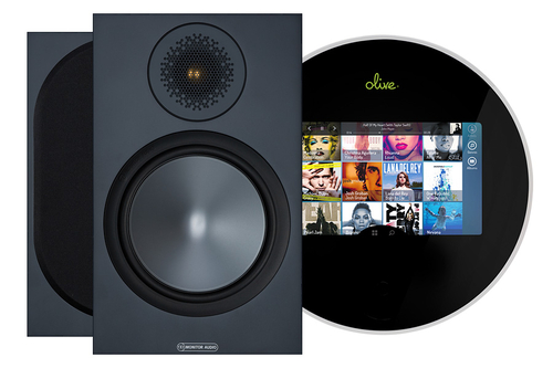 Olive ONE 1TB | Monitor Audio Bronze 100 - zestaw stereo