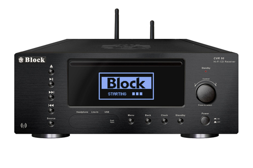 Block Audio CVR-50 - amplituner stereo z odtwarzaczem CD