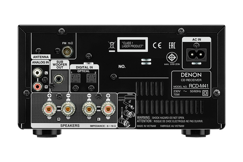 Denon D-M41 - mini system audio z odtwarzaczem CD
