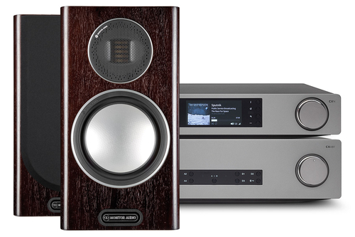 Cambridge Audio CXA81 | CXN v2 II | Monitor Audio Gold 100 - zestaw stereo