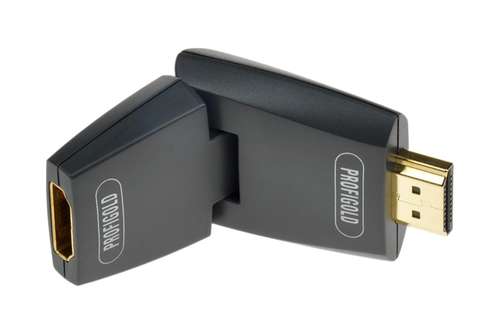 Profigold PGP1201 - kątowe przejście wtyk HDMI/gniazdo HDMI