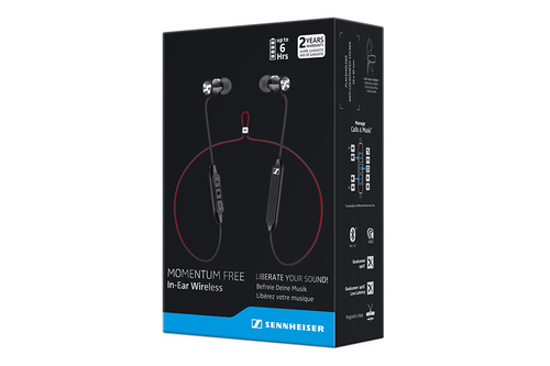 Sennheiser Momentum Free | M2 IEBT SW - słuchawki dokanałowe bezprzewodowe Bluetooth