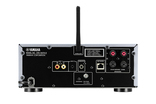 Yamaha PianoCraft MCR-N470D - sieciowy mini system audio z odtwarzaczem CD